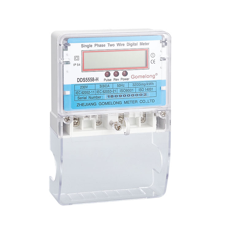 Operating Characteres Singuli Phase Energy Meter