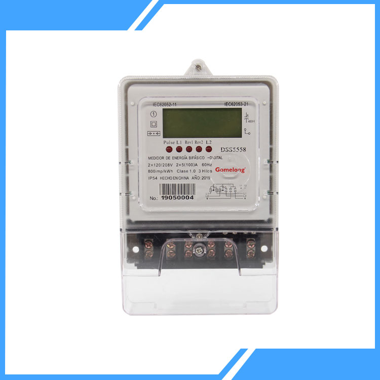 Duae tribus Status Phase Electronic Active et Reactive Energy Meters